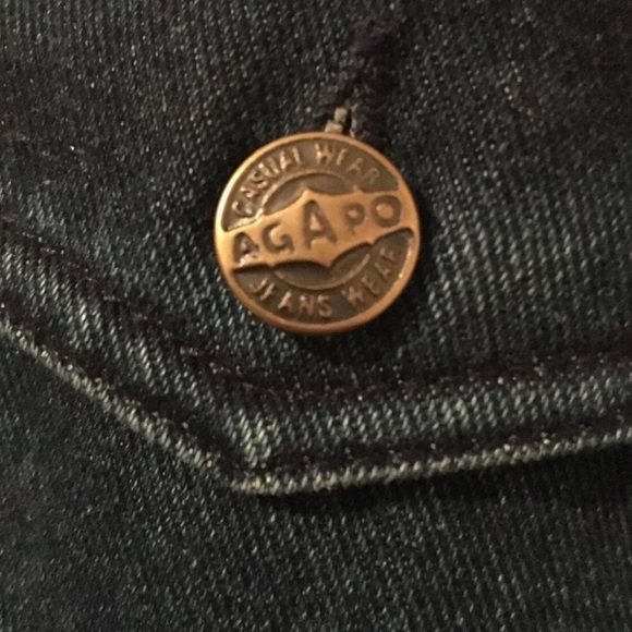 Agapo - Women's Jean Jacket - Size XL - Picture 8 of 10